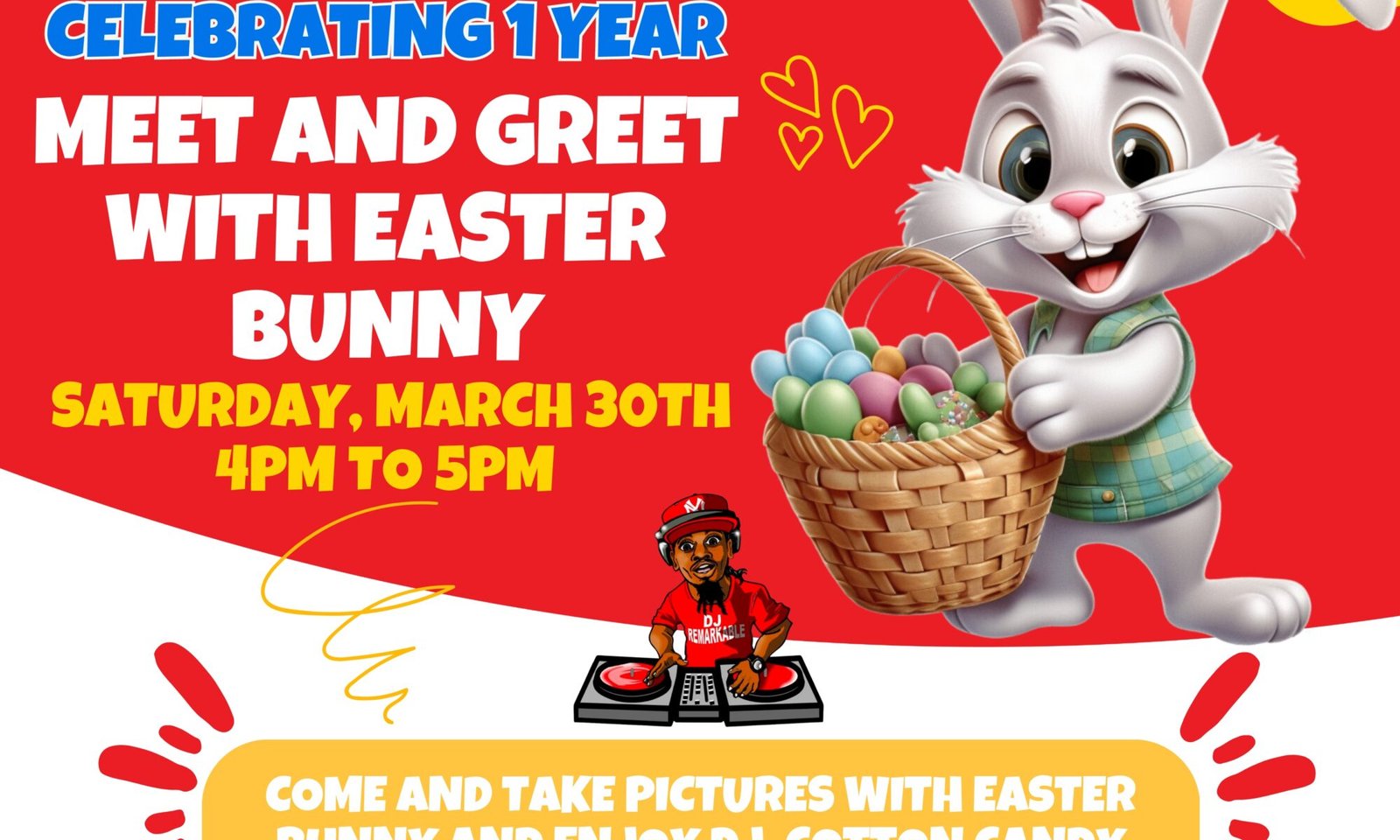 Meet and Greet with Easter Bunny at Kidz Klub
